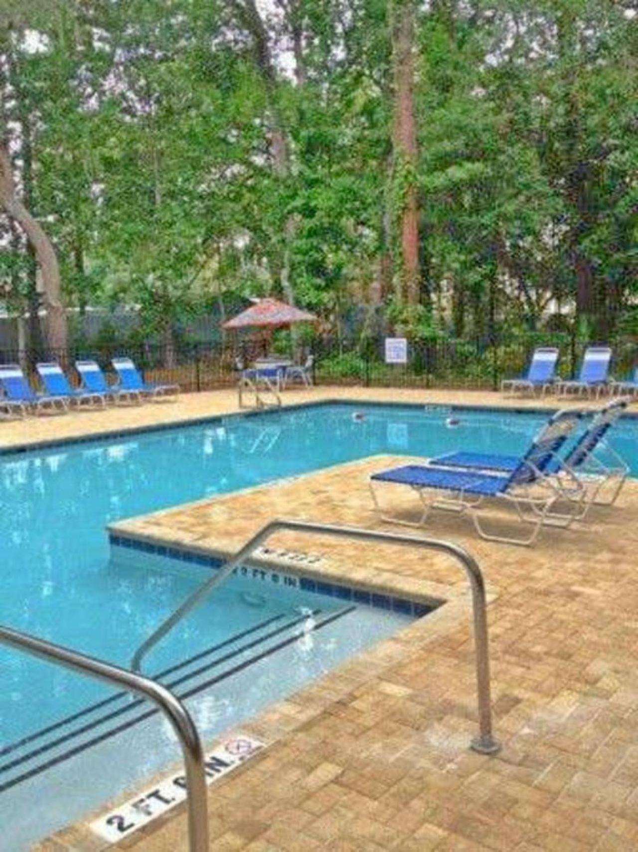 Вилла Heated Pool Swim Up Bar Hottub 7Min Bike To Beach Хилтон-Хед-Айленд Экстерьер фото